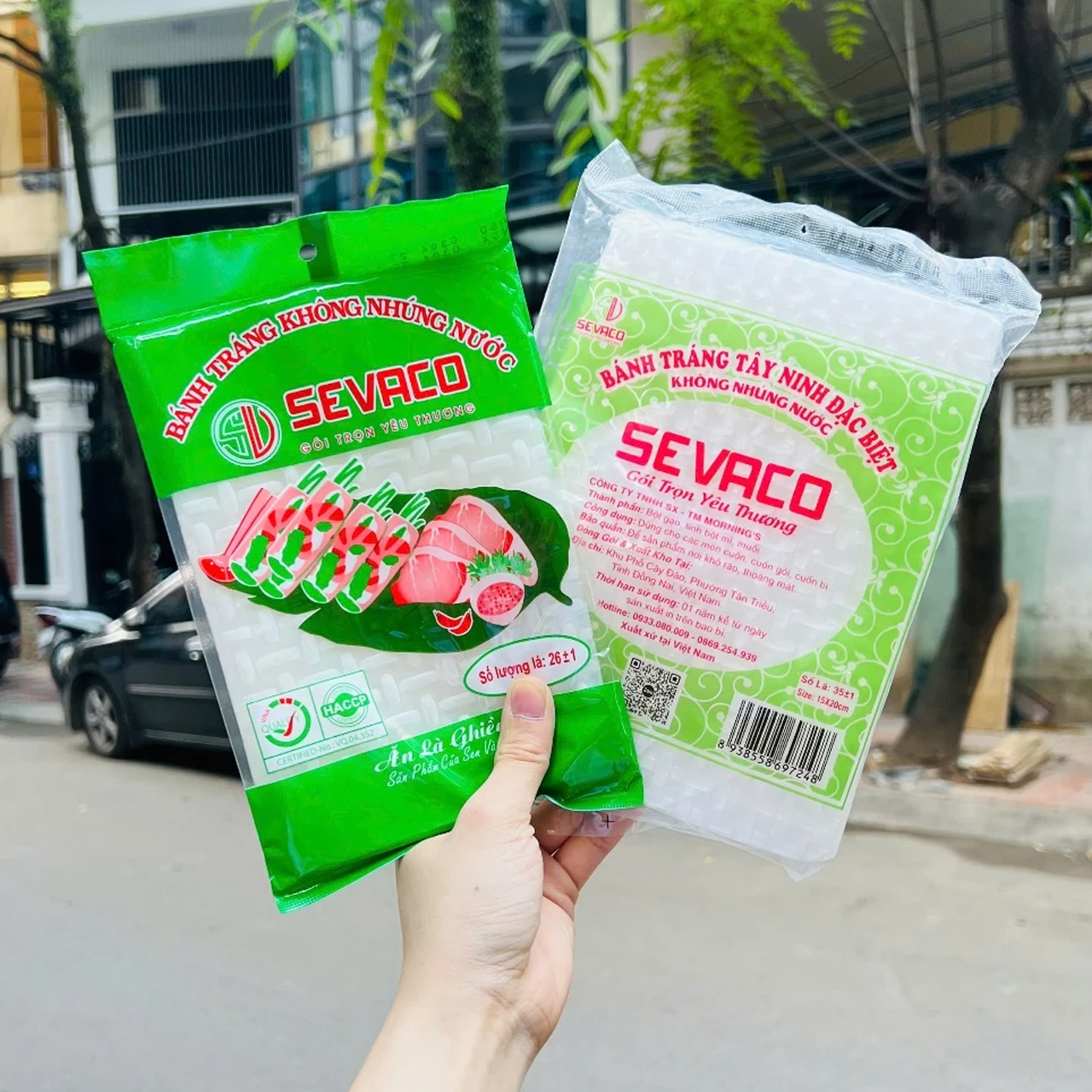 Hình ảnh Bánh tráng nhúng nước Sevaco – Nông sản Việt Nam